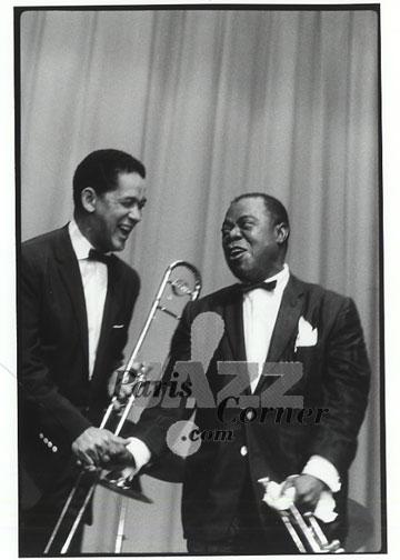 Trummy Young et Louis Armstrong Paris, Louis Armstrong, Trummy Young