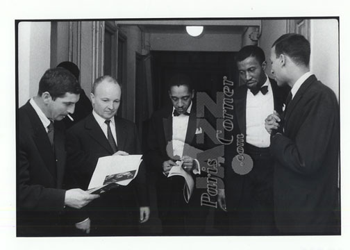 Maurice Cullaz, Milt Jackson & Connie Kay Paris 1959, Maurice Cullaz, Milt Jackson