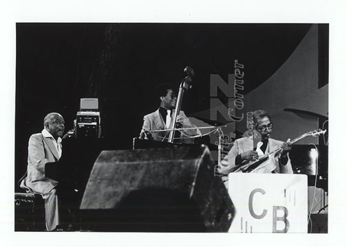 Count Basie, John Clayton & Freddy Green Antibes 1979, Count Basie, John Clayton, Freddie Green