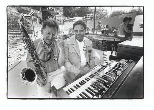 Wild Bill Davis et Gerard Badini 1985, Gerard Badini, Wild Bill Davis