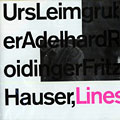 Lines, Urs Leimgruber