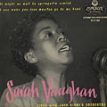 Sings with John Kirby's orchestra, Sarah Vaughan