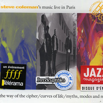 Steve Coleman's Music live in Paris,Steve Coleman