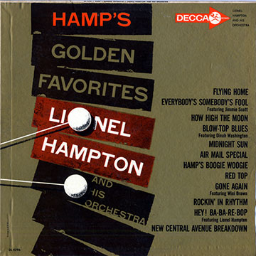 Hamp's golden favorites,Lionel Hampton