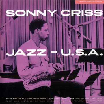 Jazz - USA,Sonny Criss