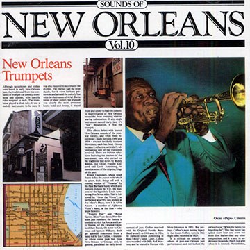 New orleans trumpets,Alvin Alcorn , Oscar 'papa' Celestin , Lee Collins , George Girard , Johnny Wiggs