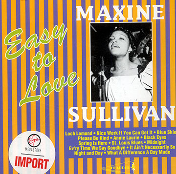 Easy to love,Maxine Sullivan