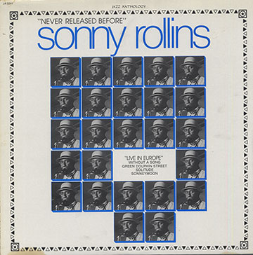 Live In Europe,Sonny Rollins