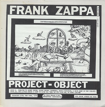 Project-object  Mysterioso,Frank Zappa