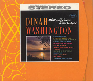 What a difference a day makes !,Dinah Washington