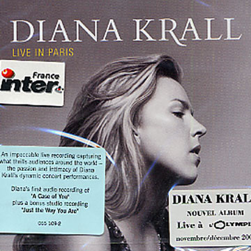 live in Paris,Diana Krall