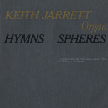 Hymns sphere,Keith Jarrett