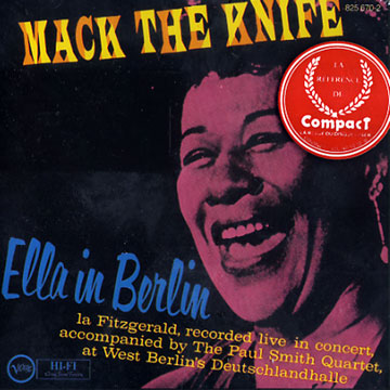Mack the knife / Ella in Berlin,Ella Fitzgerald