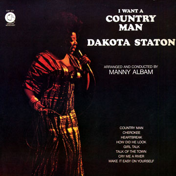 I want a country man,Dakota Staton