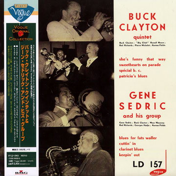 Buck Clayton Quintet/Gene Cedric and his group,Buck Clayton , Gene Sedric