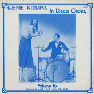 In disco order, volume 18,Gene Krupa
