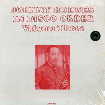 In disco order vol.3,Johnny Hodges