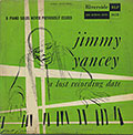 A lost recording date, Jimmy Yancey