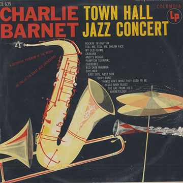 Town hall jazz concert,Charlie Barnet