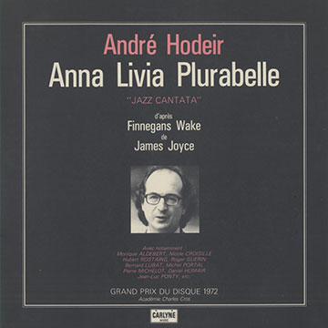 Anna Livia Plurabelle 'Jazz Cantata',Andr Hodeir