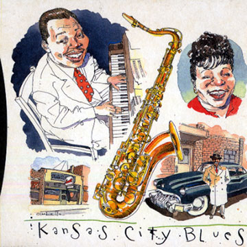 Kansas city blues 1944-49,Tiny Kennedy , Julia Lee , Jay McShann , Crown Prince Waterford , Ben Webster , Jimmy Witherspoon