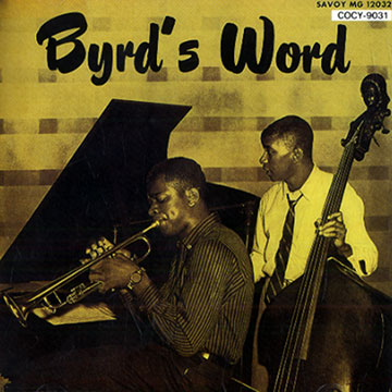 Byrd's Word,Donald Byrd