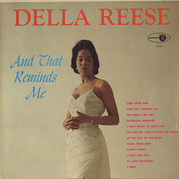 And that reminds me,Della Reese