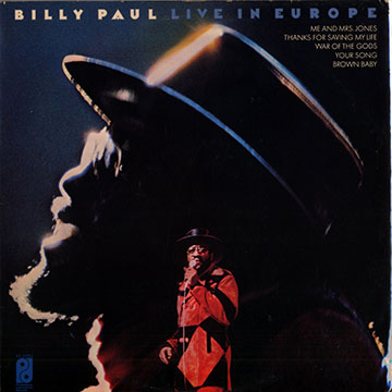 Live in Europe,Billy Paul