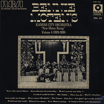 Bennie Motens' Kansas City Orchestra vol.4,Bennie Moten