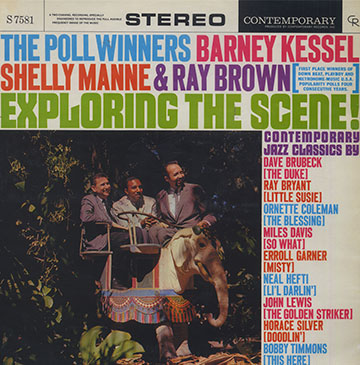 Exploring the scene / The Poll Winners volume 4,Ray Brown , Barney Kessel , Shelly Manne