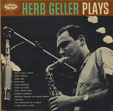 Herb Geller plays,Herb Geller