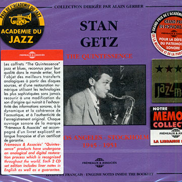 The quintessence 1945-1951,Stan Getz