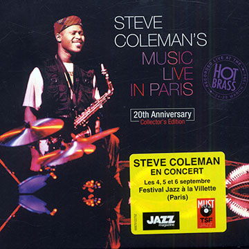 Music live in Paris,Steve Coleman