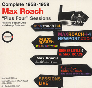 Complete 1958-1959 Plus Four Sessions,Max Roach