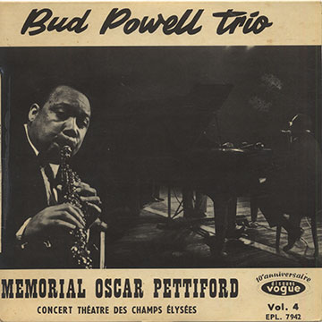 THE BUD POWELL TRIO  -  MEMORIAL OSCAR PETTIFORD ,Bud Powell