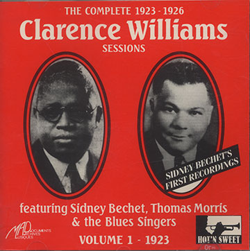 The Complete 1923 - 1926 Clarence Williams Sessions Vol.1,Clarence Williams