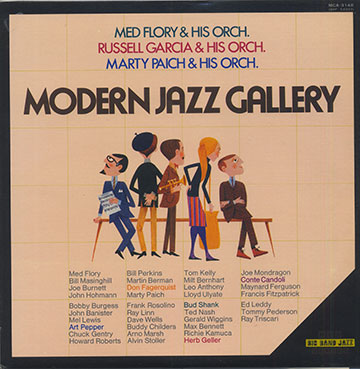 MODERN JAZZ GALLERY,Med Flory , Russel Garcia , Marty Paich