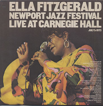 NEWPORT JAZZ FESTIVAL LIVE AT CARNEGIE HALL,Ella Fitzgerald
