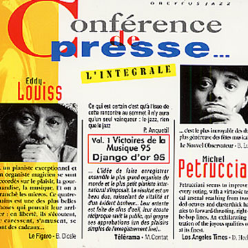 Confrence de presse - l'intgrale,Eddy Louiss , Michel Petrucciani