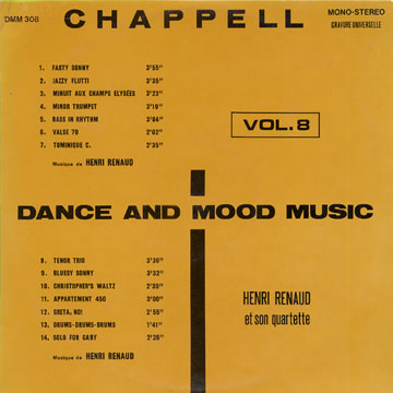 Dance and mood music vol.8,Henri Renaud