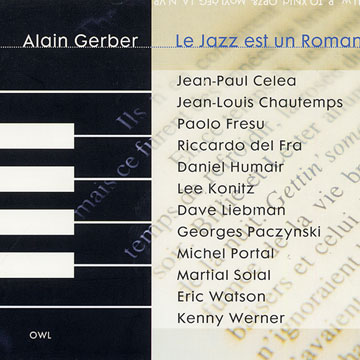 Le jazz est un roman,Alain GERBER