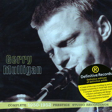 Complete 1950-1952 Prestige Studio Recordings,Gerry Mulligan