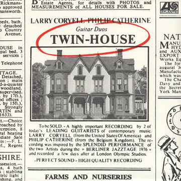 Twin-House,Philip Catherine , Larry Coryell