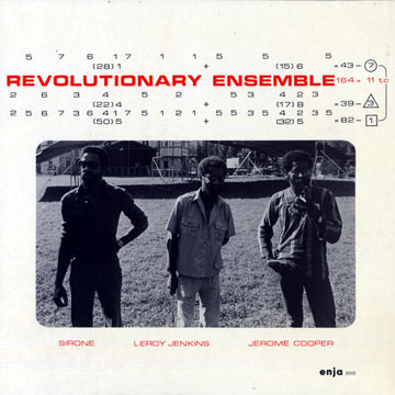 Revolutionary Ensemble,Jerome Cooper , Leroy Jenkins ,  Sirone