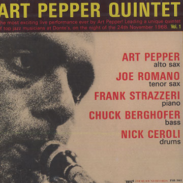 art pepper quintet vol.1,Art Pepper