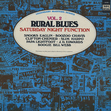 Rural blues vol. 2 saturday night function,  Various Artists