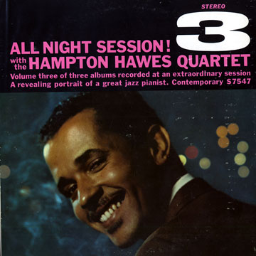 All night session! With the Hampton Hawes quartet / Vol. 3,Hampton Hawes