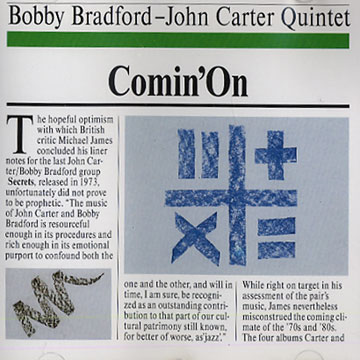 Comin'on,Bobby Bradford , John Carter