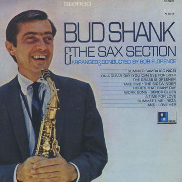 Bud Shank & the sax section,Bud Shank