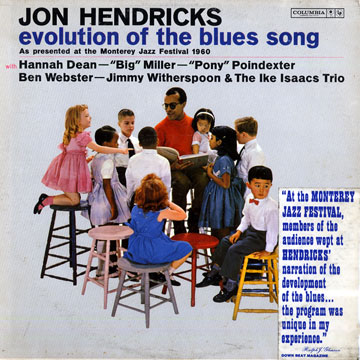 Evolution of the blues,Jon Hendricks